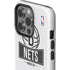 NBA Brooklyn Nets Static iPhone 15 Pro Impact Case